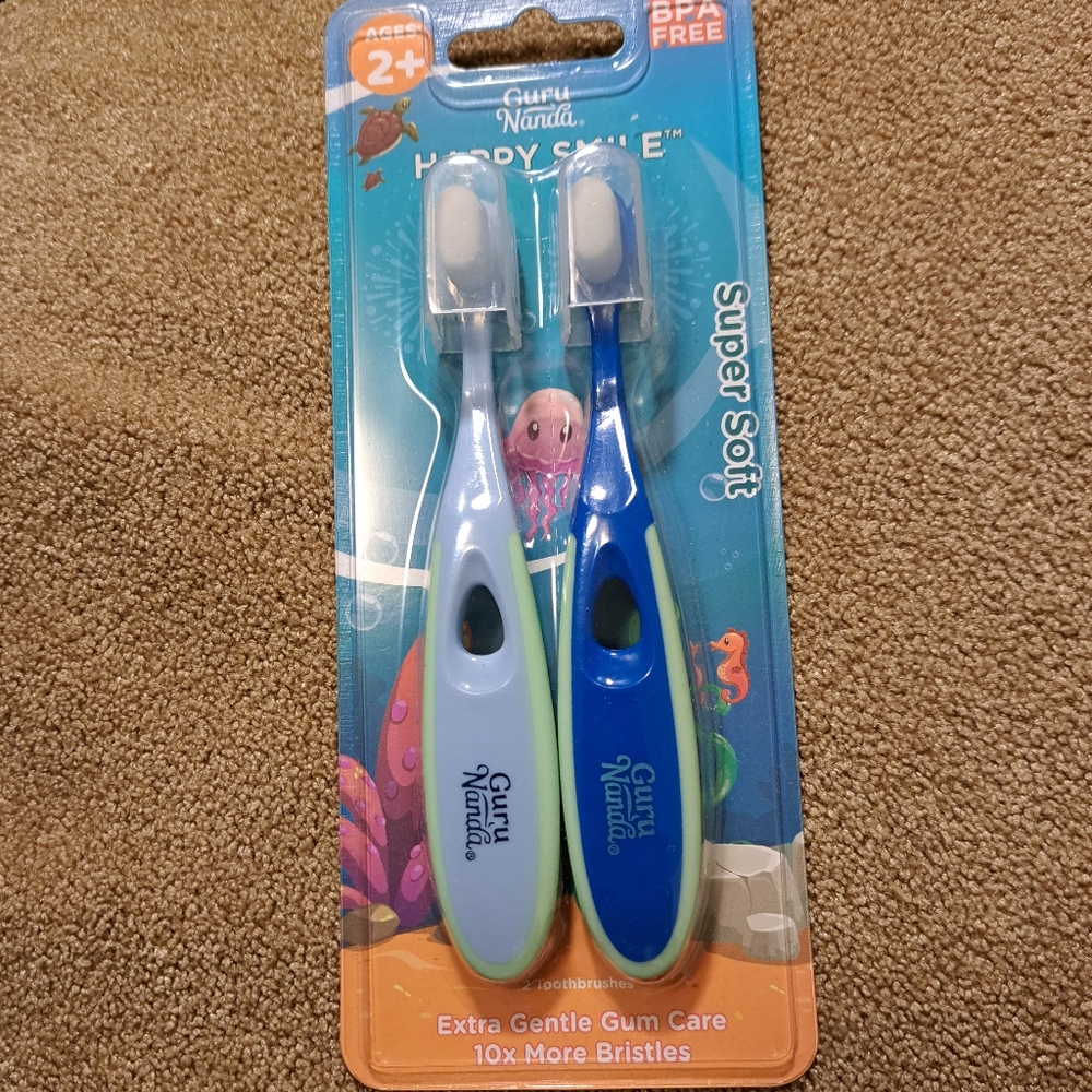 Guru Nanda Happy Smile Super Soft double toothbrushes